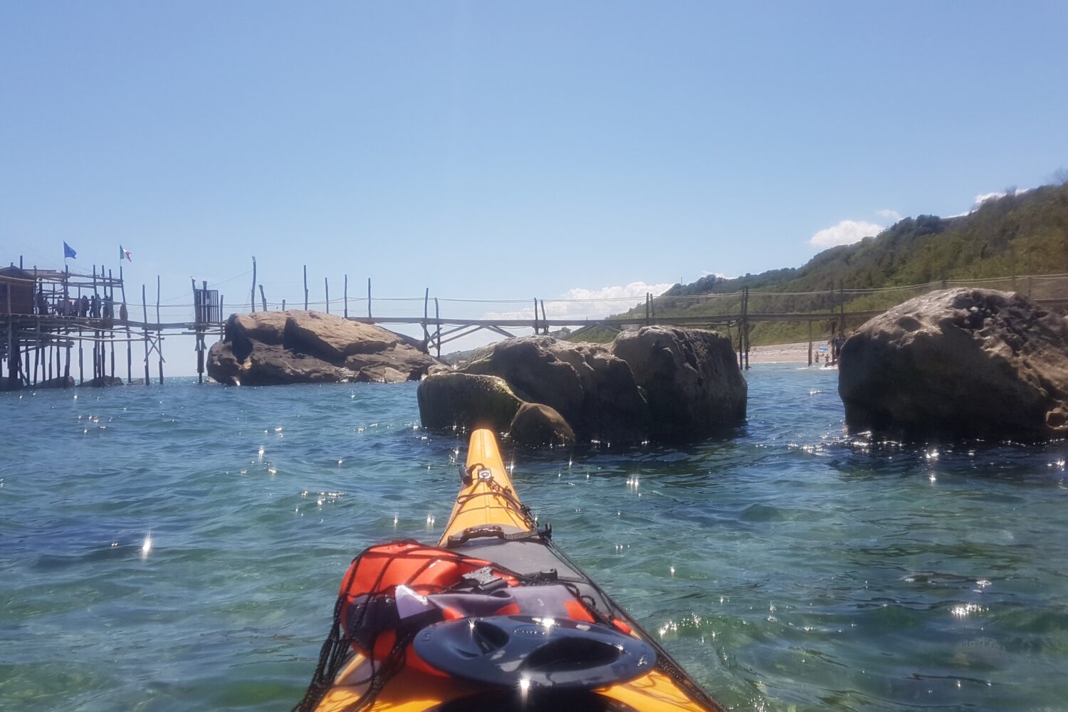 kayak escursione La Foce